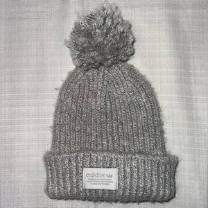 Grey Comfy Winter Adidas Beanie